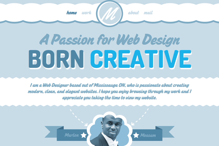 Marlon Messam website preview